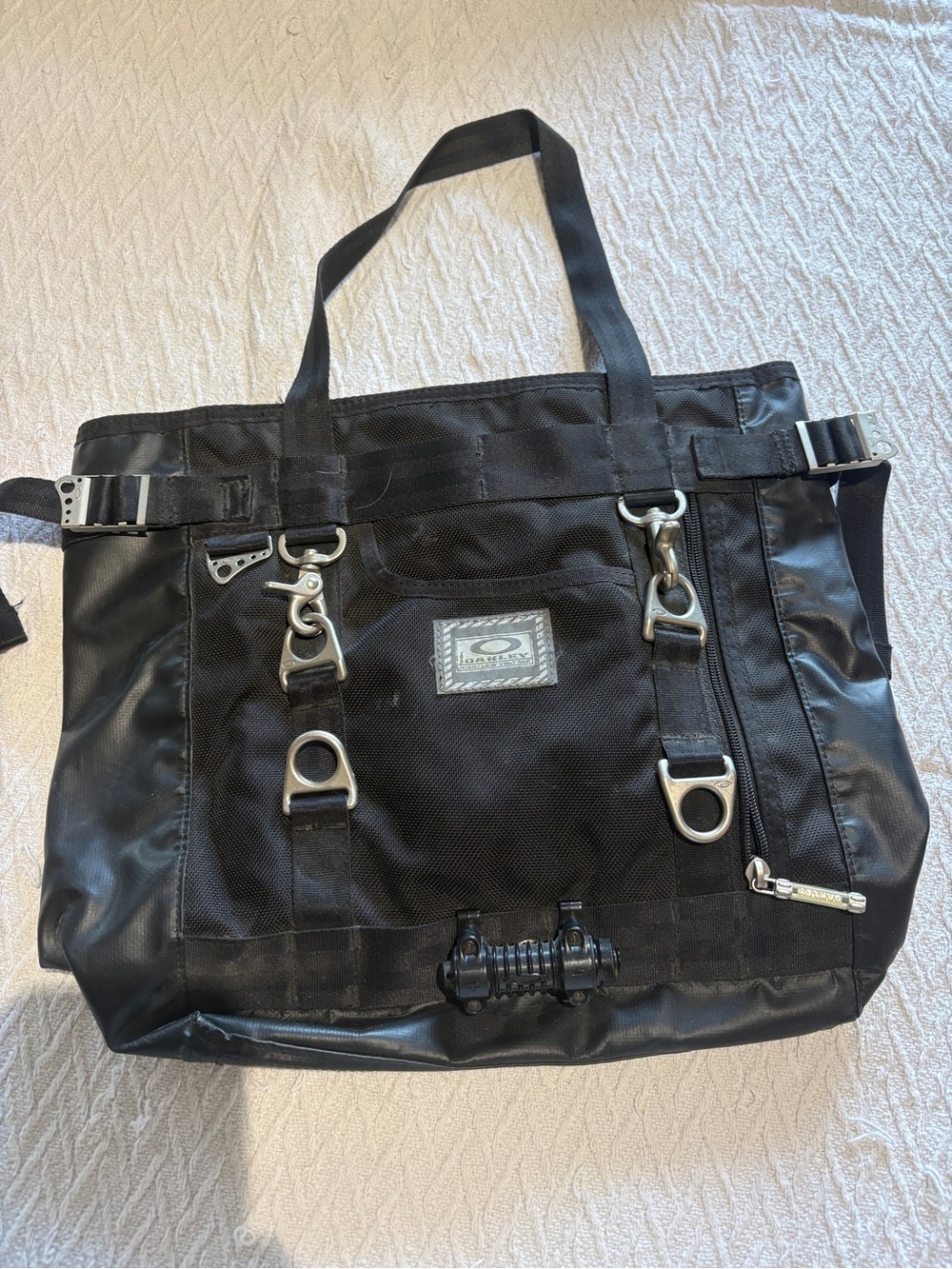Rare, Vintage Oakley "High Low Voltage" Commuter / Messenger Tote Bag